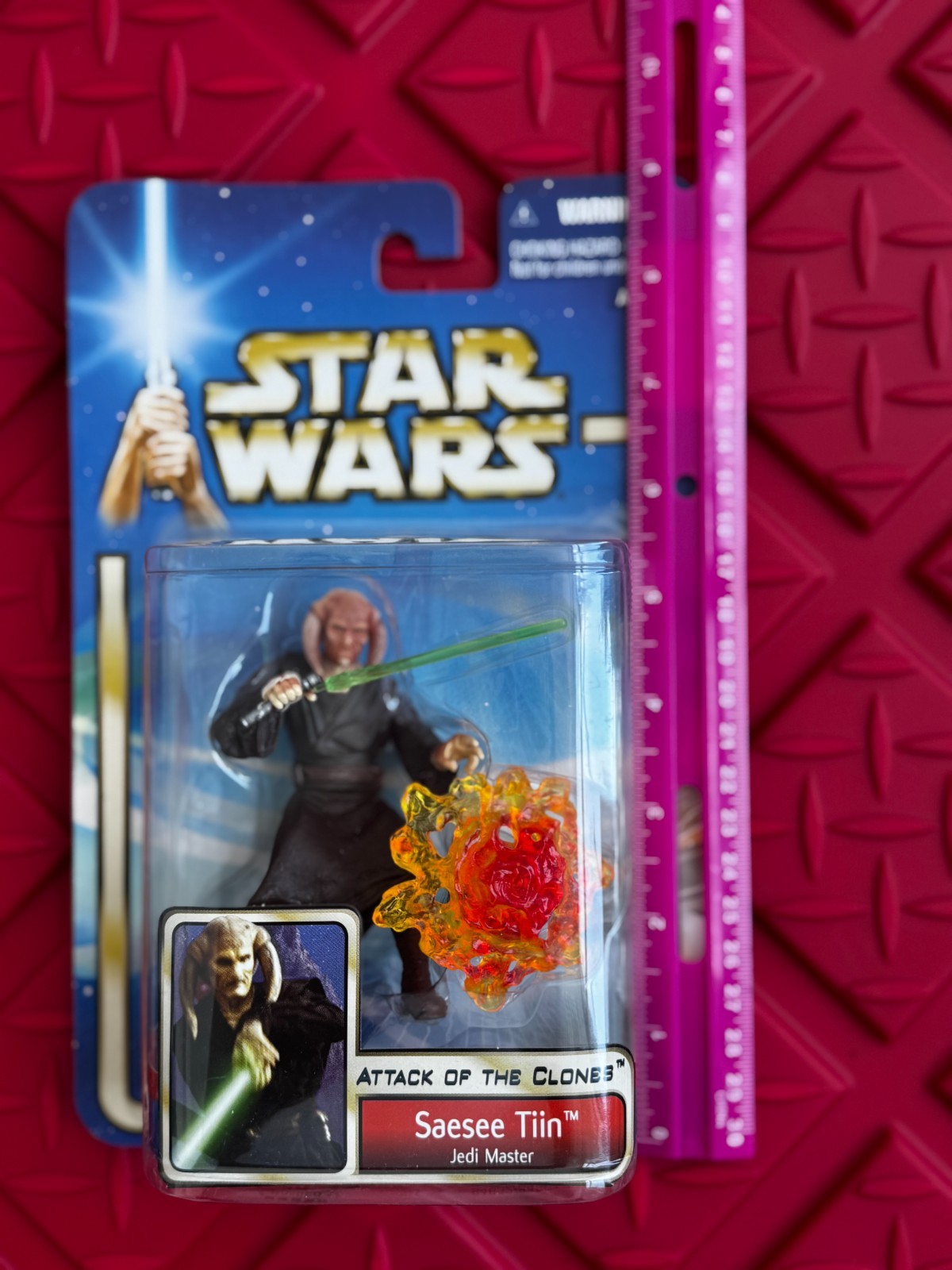 Saesee Tiin Jedi Master - 2001 - Star Wars: Attack Of The Clones - Hasbro
