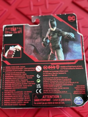 DC The Batman Movie BATMAN 4” Action Figure 2022 Spin Master FACTORY SEALED!