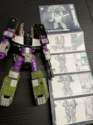 Transformers Legacy Evolution Armada Megatron complete Hasbro Leader Class