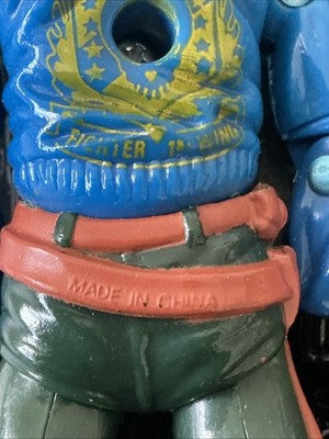 Vintage GI Joe 1985 Admiral KEEL HAUL  V2 3.75" Action Figure ARAH Tight Joints