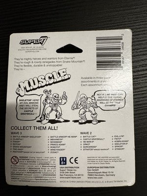 Masters of the Universe M.U.S.C.L.E. Mini-Figures Wave 3 Unpunched MOC, CHOOSE!