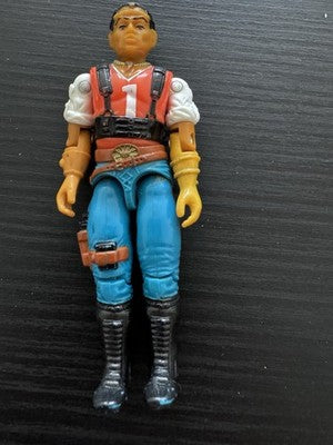 Vintage 1987 GI Joe Red Dog Sgt. Slaughter's Renegades Action Figure Hasbro