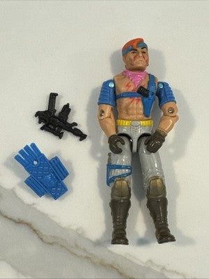Zandar V1 100% Complete G.I. Joe 1986 Hasbro Vintage Action Figure - Loose As Is