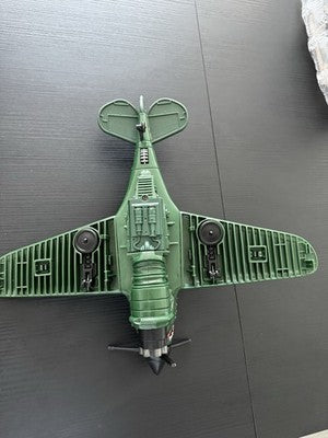 1994 GI Joe  P-40 Warhawk and Sgt. Savage Near Complete. TESTED