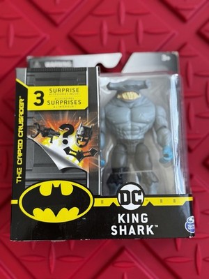 Brand New King Shark Spin Master DC Batman The Caped Crusader 4"  figure.