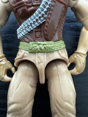 Hasbro GI Joe 1988 Vintage Sgt Slaughter v1 Figure Original 3.25 inch