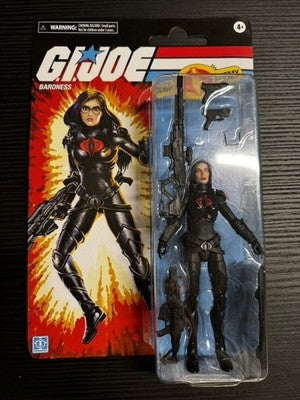 Hasbro Retro G.I. Joe Baroness Walmart Exclusive Action Figure USA  IN STOCK