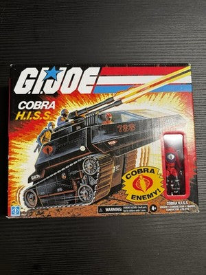 Hasbro G.I. JOE COBRA H.I.S.S. TANK VEHICLE w/ DRIVER Action Figure