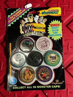 1994 Imperial Official Universal Studios Monsters Slammer Whammers Pogs