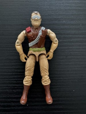 Hasbro GI Joe 1988 Vintage Sgt Slaughter v1 Figure Original 3.25 inch
