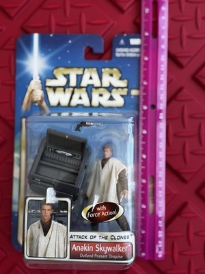 Hasbro Star Wars Attack Of The Clones - Anakin Skywalker Outland Peasant...