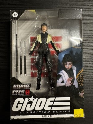 G.I. Joe Classified Series AKIKO 6" Hasbro Figure NIB