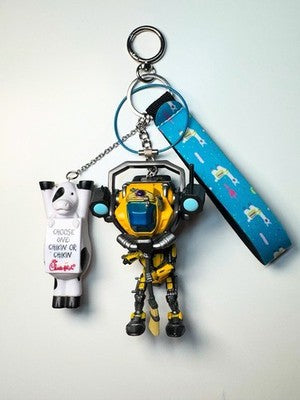 Funko Pop Destiny Sweeper Bot 342 Summer Convention 2018 Keychain With Cow