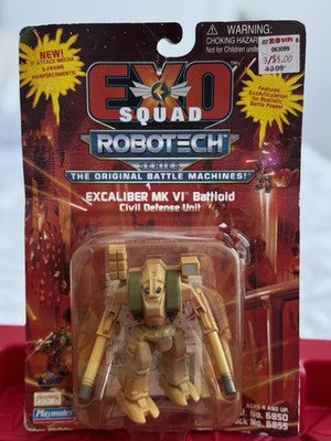 Exo Squad Robotech Battloid Excaliber MK VI Civil Defense unit   c2