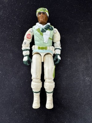 1986 GI Joe Iceberg 3.75" inch action figure. Loose. Sold as is.