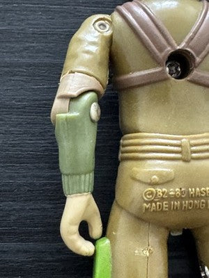 1982 GI Joe Zap Near Complete