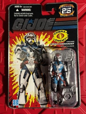 GI Joe 25th Anniversary Cobra The Enemy - Cobra Commander WBA (Hasbro, 2007)
