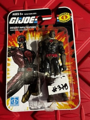 GI Joe 2008 Desert Infiltrators Sand Viper - Sealed