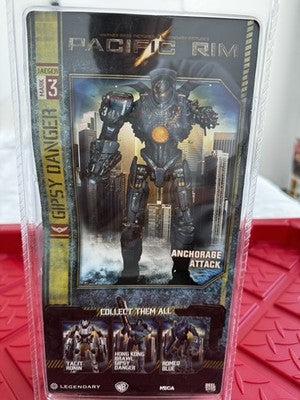 NECA Pacific Rim Jaeger Gipsy Danger Anchorage Attack Battle Damage Figure New