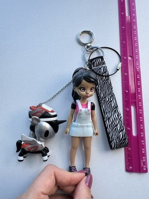 Keychain Tokidoki Unicorno Series 11 Sneaker Head 3” With Carina Friends Forever