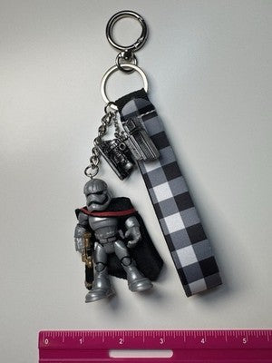 Star Wars Captain Phasma First Order Figure  Keychain Unique Piece