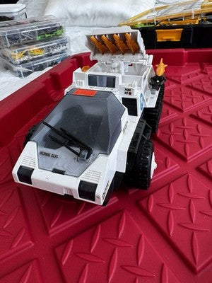 Vintage 1985 Hasbro Gi Joe Snow Cat Vehicle AS is incomplete.