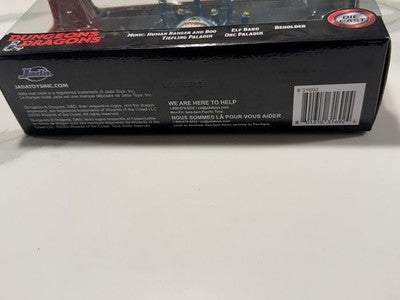 Dungeons & Dragons Die Cast 4 Figures & Beholder Figurine JADA TOYS WIZARDS NEW