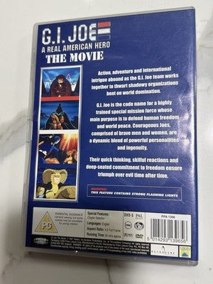 G.I. Joe - The Movie (DVD, 2003). Not Tested