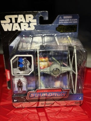 TIE Fighter & Pilot Star Wars Micro Galaxy Squadron Series 1 Launch Edition