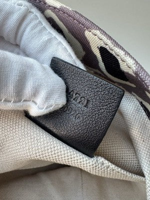 Auth GUCCI leopard Hand Bag Tote Bag