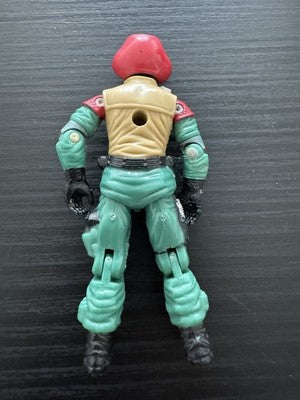 G.I. Joe Vintage LIFT TICKET V1 3.75" Action Figure Loose 1986