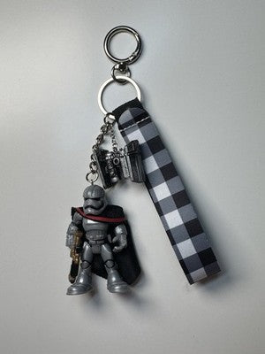 Star Wars Captain Phasma First Order Figure  Keychain Unique Piece