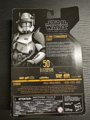 Hasbro Star Wars The Black Series Archive Clone Commander Cody 6'' Action Figure