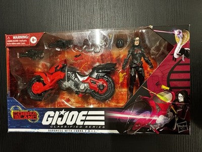 GI JOE CLASSIFIED 6" COBRA BARONESS w/ COIL C.O.I.L.