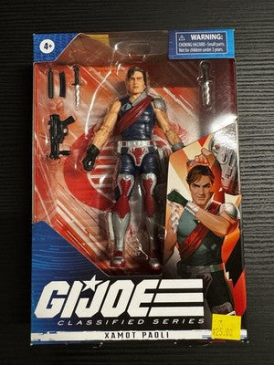 Hasbro G.I.Joe 6 in Scale Classified Series Xamot Paoli Action Figure