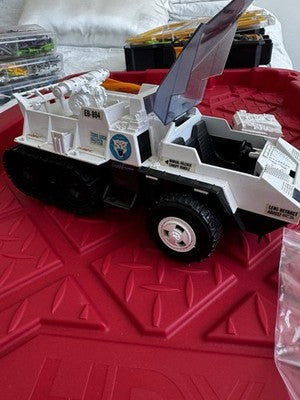 Vintage 1985 Hasbro Gi Joe Snow Cat Vehicle AS is incomplete.