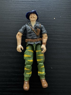 Vintage 1988 G.I. Joe Tiger Force RECONDO. Broken Thumb. Loose. Sold As Is.