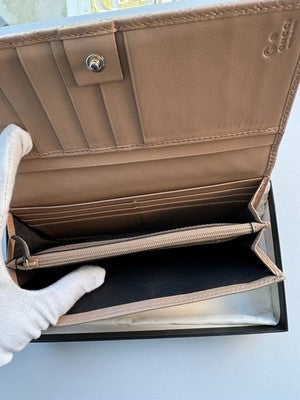 GUCCI Shoulder Wallet Folded Long Wallet Crossbody 3WAY Micro Guccisima Full Set