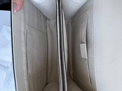 Gucci - Dionysus - White/Blue/Red Striped Leather Top Handle Bag