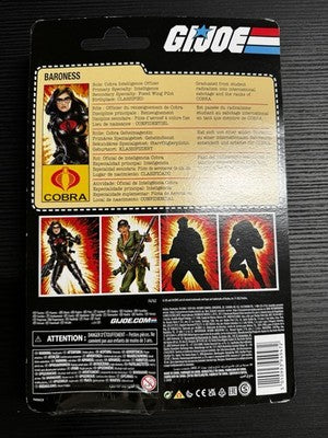 Hasbro Retro G.I. Joe Baroness Walmart Exclusive Action Figure USA  IN STOCK