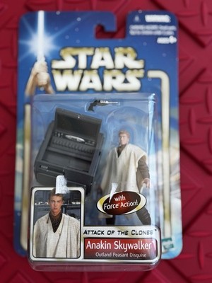 Hasbro Star Wars Attack Of The Clones - Anakin Skywalker Outland Peasant...