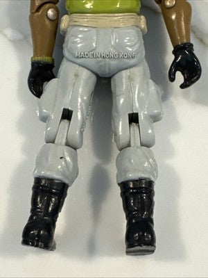 Gi Joe 3.75 Action Figure Loose Roadblock 1986 With Gun