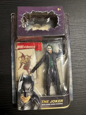 The Joker  Batman The Dark Knight With Crime Scene Evidence HEATH LEDGER 2008 DC