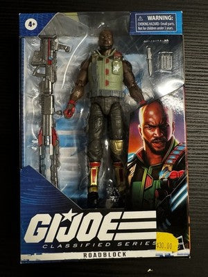 Hasbro G.I. Joe Classified Series Wave 1 ROADBLOCK 01 Action Figure • NEW