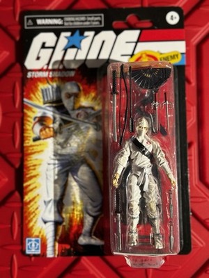 GI Joe Retro Collection Storm Shadow Walmart Exclusive 1/18 3.75In Cobra Enemy