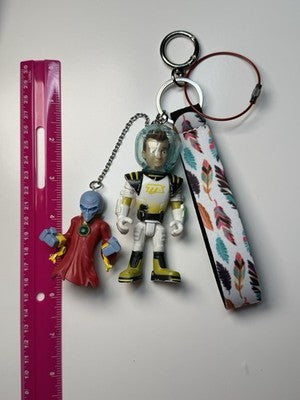 Keychain Disney Junior Miles From Tomorrowland Dad Leo Callisto And Krona.
