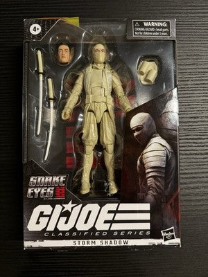 GI Joe Classified #17 Snake Eyes Origins STORM SHADOW 6” Figure Hasbro 2021 New