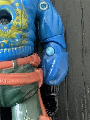 Vintage GI Joe 1985 Admiral KEEL HAUL  V2 3.75" Action Figure ARAH Tight Joints