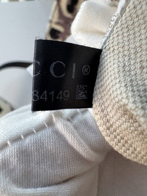 Auth GUCCI leopard Hand Bag Tote Bag