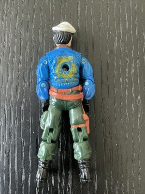 Vintage GI Joe 1985 Admiral KEEL HAUL  V2 3.75" Action Figure ARAH Tight Joints